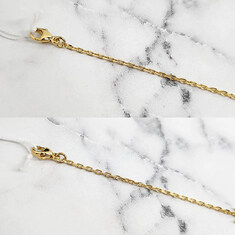 더팩토리 특별가상품 26SS 생로랑 YSL 로고 카산드라 라인스톤 참 체인 브레이슬릿 팔찌 / 크리스탈 골드 (712345 Y1526 8066) 썸네일 7