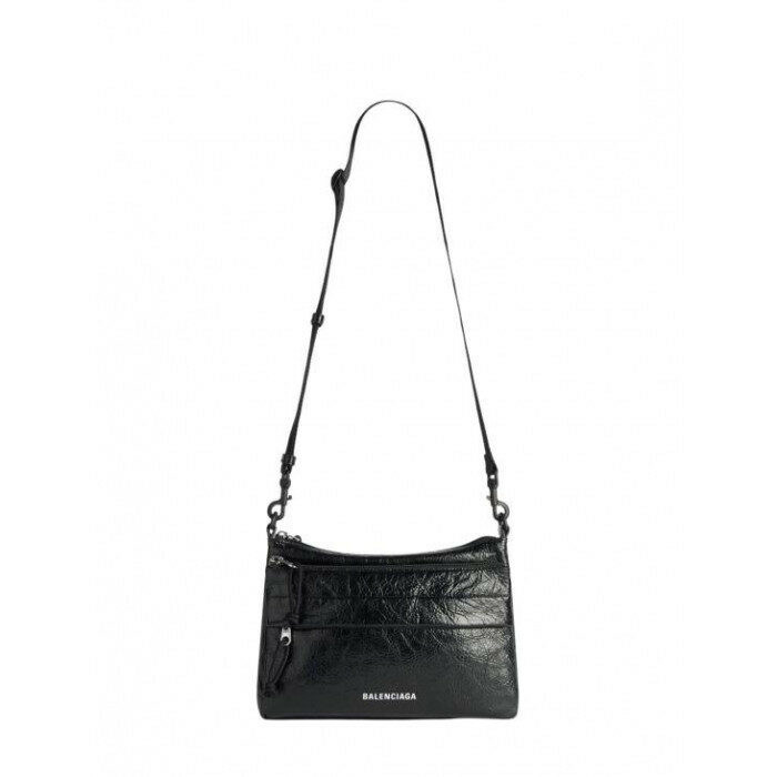 발렌시아가 익스플로러 더블 파우치 메신저백 873182 1VG07 1000 - Balenciaga