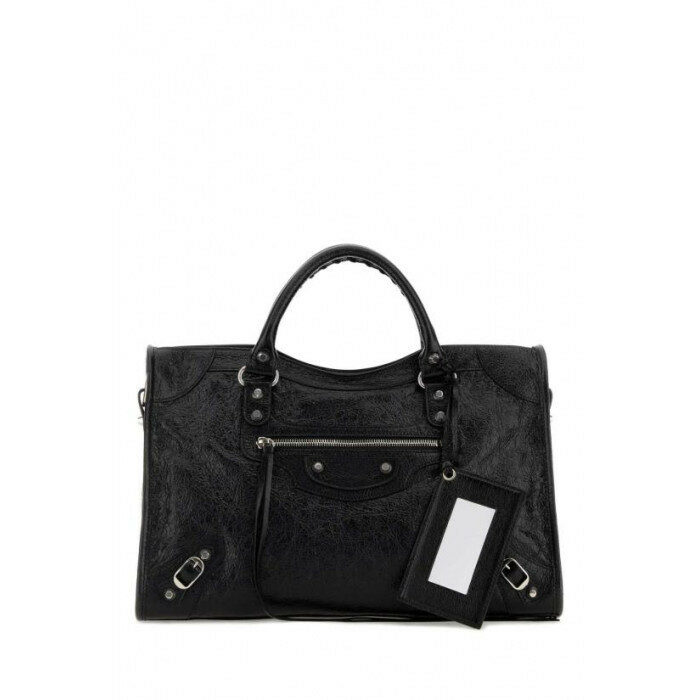 발렌시아가 르 시티 백 미디엄 샤이니 실버 장식 865760 2ACLR 1000 - Balenciaga