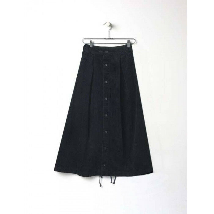 엔지니어드 가먼츠 턱 스커트 A Dk 네이비 코튼 45W 23F1WG008 NQ458 SD017 - Engineered Garments