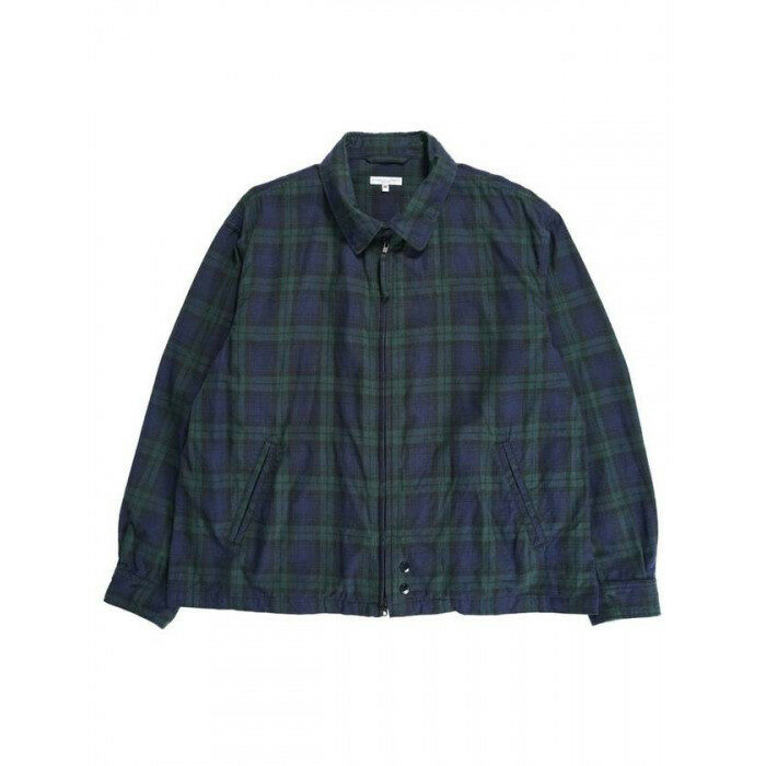 엔지니어드 가먼츠 Claigton 자켓 Blackwatch 코튼 린넨 24S1D026 OR221 ZT193 - Engineered Garments