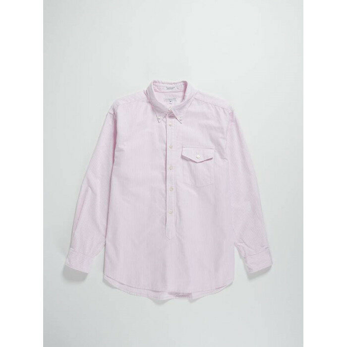 엔지니어드 가먼츠 IVY BD 셔츠 C 핑크 캔디 스트라 24S1A027 OR062 ZT182 - Engineered Garments