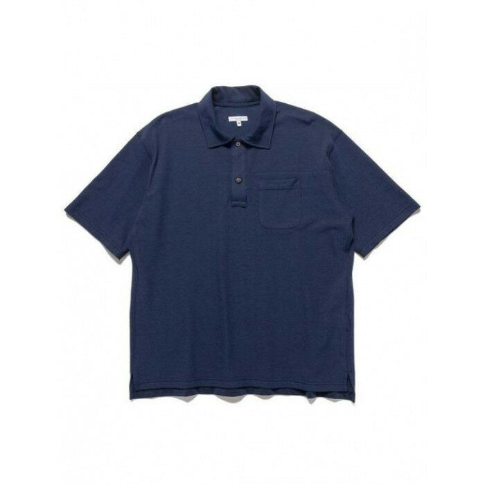 엔지니어드 가먼츠 폴로 셔츠 B 네이비 코튼 Pique 24S1B036 OR101 SD038 - Engineered Garments