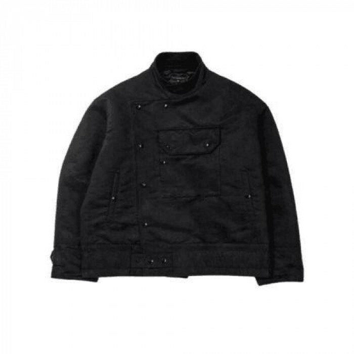 엔지니어드 가먼츠 모토 자켓 A 블랙 폴리에스테 24F1D048 PS215 CT279 - Engineered Garments