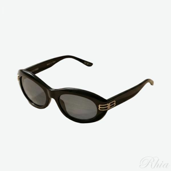 발렌시아가 26SS 카지노 라운드 선글라스 830312 T0039 1000 - Balenciaga