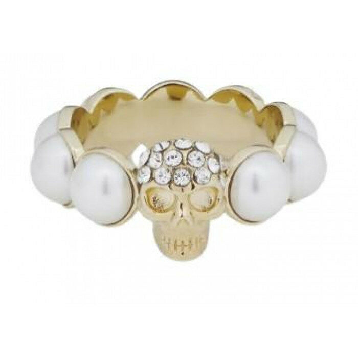 알렉산더맥퀸 스컬 펄 링 836481 J16PP 1953 - Alexander McQueen
