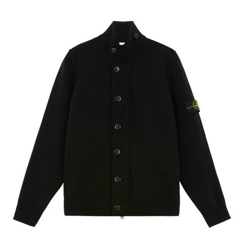 26FW 스톤아일랜드 집업 가디건 블랙 L2S155100047 S00A3 V0029 - Stone Island
