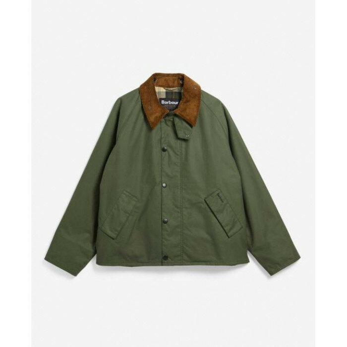 바버 OS Transport 왁스 자켓 라이트 Moss 트랜스포트 오버사 MWX1678 GN32 - Barbour