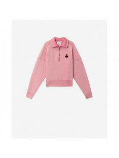 이자벨마랑 ROSS 로고 하프 집업 맨투맨 SW0093FA D1M04E BGBY 썸네일 1