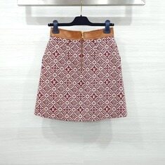 [럭스유] 36 / 루이비통 Since 1854 트라페즈 모노그램 미니 스커트 1A8E19 썸네일 1