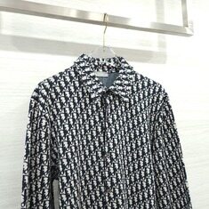 [럭스유] M / 디올 오블리크 자카드 니트 셔츠 023M550AT099 썸네일 2