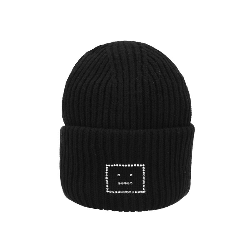 아크네스튜디오 C40390 BLACK 공용 비니 - Acne Studios