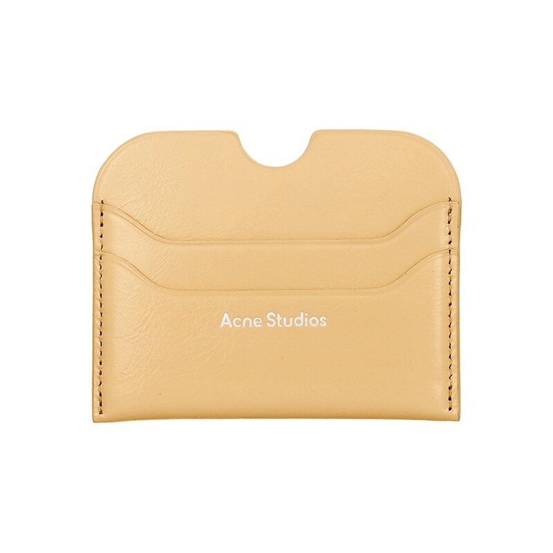 아크네스튜디오 CG0274 VANILLA YELLOW 공용 카드홀더 - Acne Studios