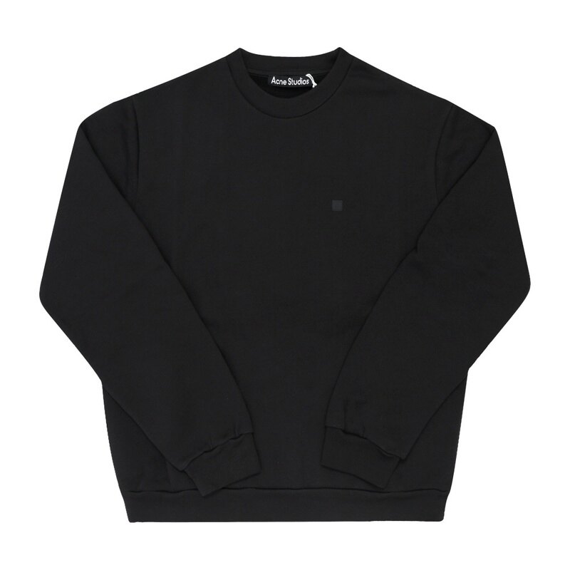 아크네스튜디오 CI0187 BLACK 공용 맨투맨 - Acne Studios