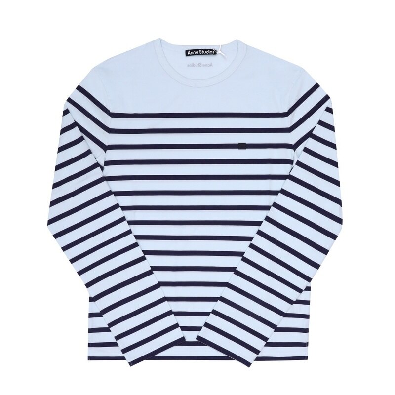 아크네스튜디오 CL0306 PALE BLUE 공용 긴팔티 - Acne Studios