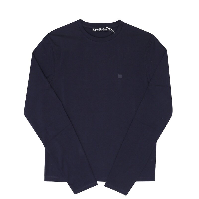 아크네스튜디오 CL0311 NAVY BLUE 공용 긴팔티 - Acne Studios