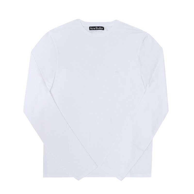 아크네스튜디오 CL0311 OPTIC WHITE 공용 긴팔티 - Acne Studios