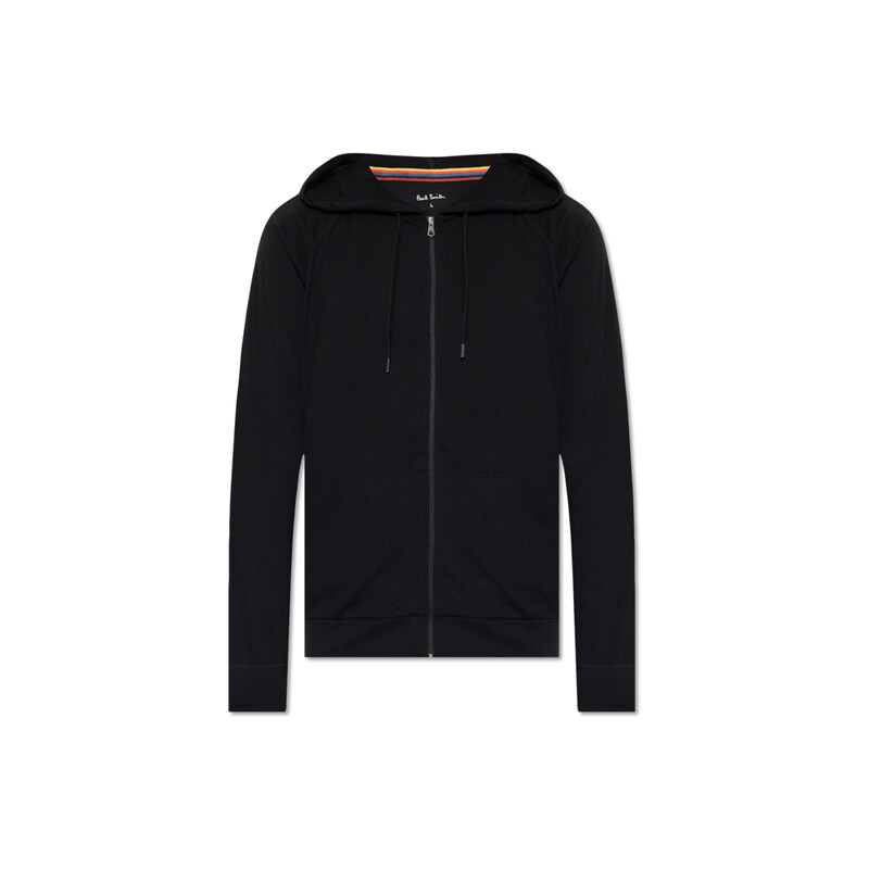 26FW 로고 후드집업 블랙 M1A 500M AU279B 79 - Paul Smith