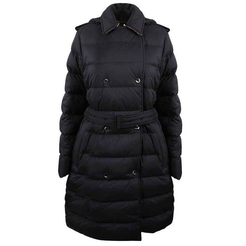버버리 더블브레스트 디태처블 후드 패딩 자켓 8131875 - Burberry