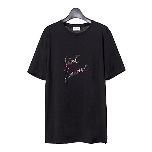 (한정특가) 생로랑 SAINT LAURENT 애니멀 프린트 티셔츠 553438-YBCL2-1068 - Saint Laurent