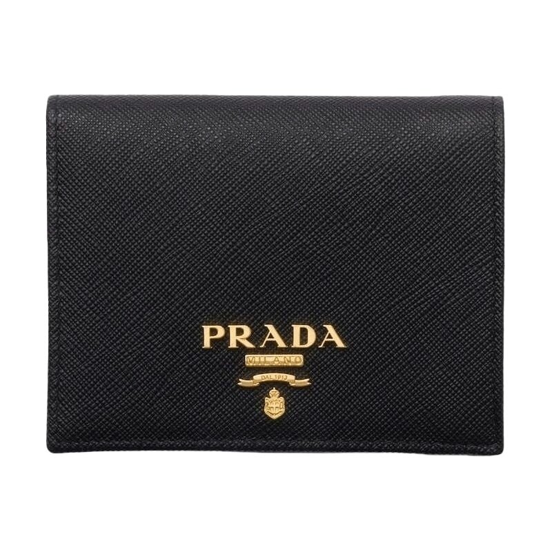 26SS 프라다 메탈 로고 반지갑 1MV204 QWA F0002 - Prada