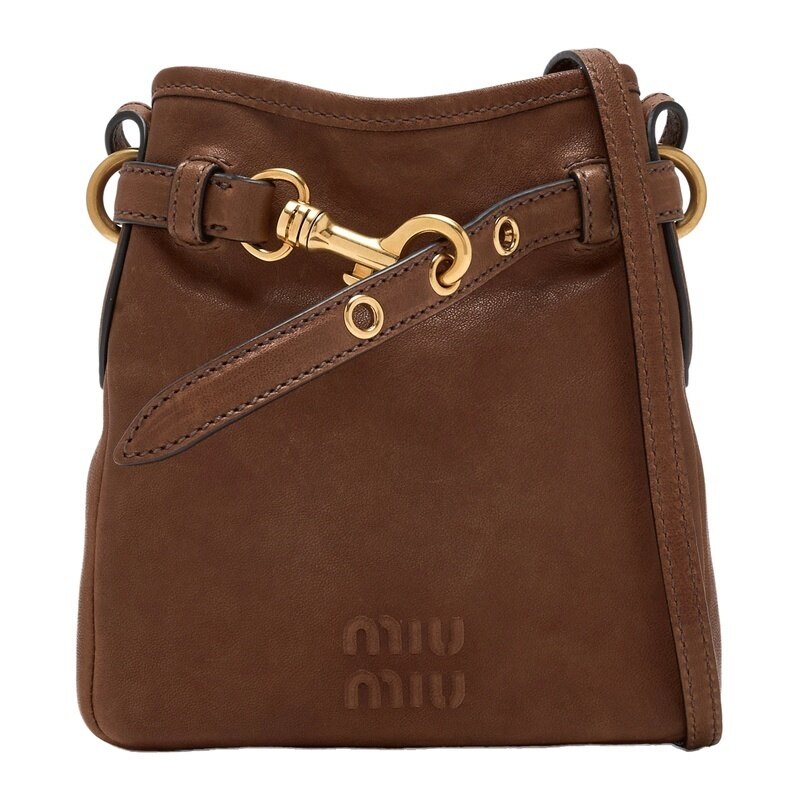 26FW 미우미우 로고 파우치 크로스백 5NR461 AEFX F0316 - Miu Miu
