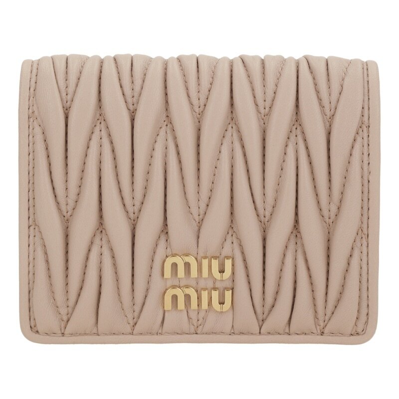 26FW 미우미우 마테라쎄 반지갑 5MV204 AFPP F0236 - Miu Miu