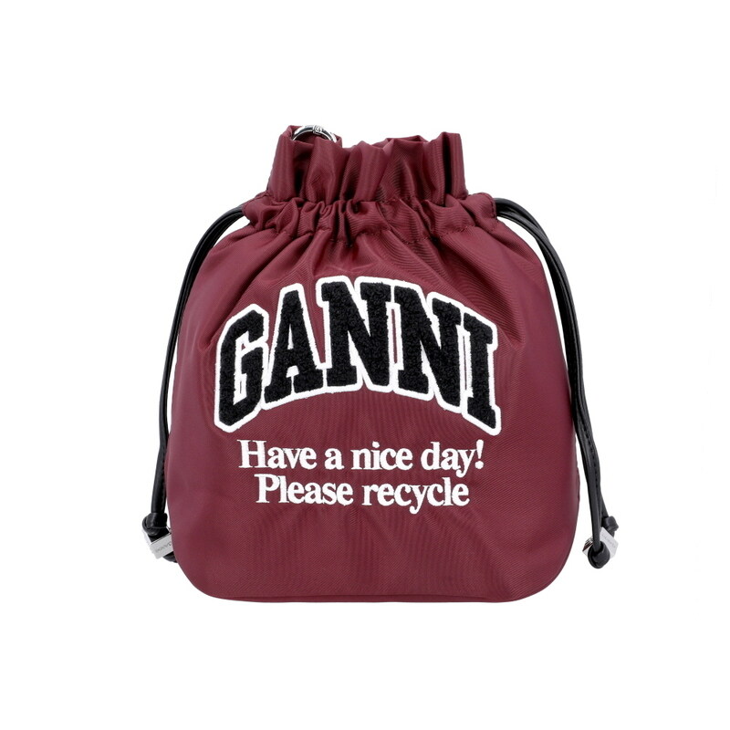 [가니 GANNI] B3010352 08H 여성 파우치백 - Ganni