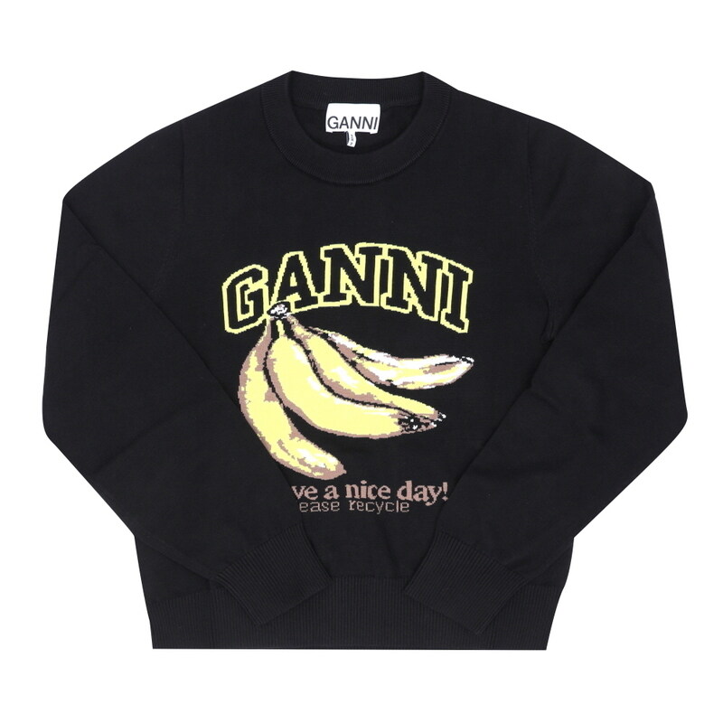 [가니 GANNI] A1150013 099 여성 니트 - Ganni