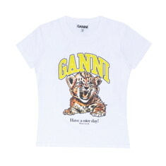[가니 GANNI] A1050258 151 여성 반팔티 썸네일 1