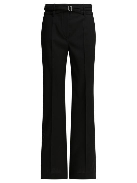 26SS 스포트막스 스트레이트 팬츠 2612131011600SPXCERA004 Black - Sport Max