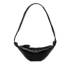 26FW 르메르   남성 스몰 크루아상 레더 숄더백 BG0003 LF1329 BK999 BLACK BPG 썸네일 1