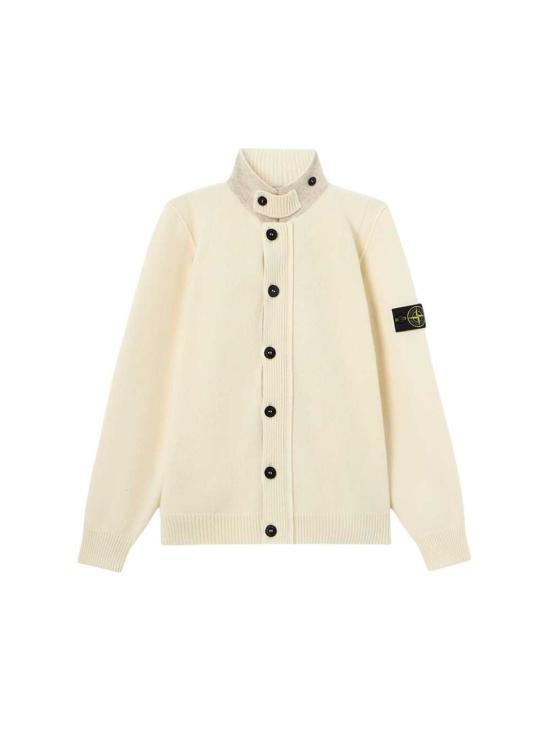 26FW 스톤 아일랜드 가디건 L2S15 5100047 S00A3 V0093 IVORY DOM - Stone Island