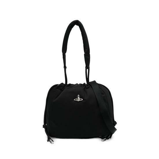26FW 비비안웨스트우드 사피아노 락 탑핸들 토트백 4C03000CU W001Y N401 BLACK DOM - Vivienne Westwood