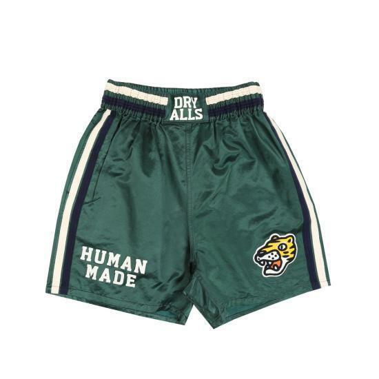26SS 휴먼메이드 숏팬츠 HM31PT006 GREEN DOM - Human Made