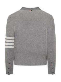 26FW 톰브라운 울 4바 브이넥 가디건 MKC160A 00014 055 LIGHT GREY DOM 썸네일 2