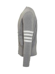 26FW 톰브라운 울 4바 브이넥 가디건 MKC160A 00014 055 LIGHT GREY DOM 썸네일 3