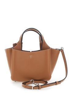 26FW 토즈 마이크로 토트백 XBWAPAFL000QRI S410 BROWN DOM 썸네일 2