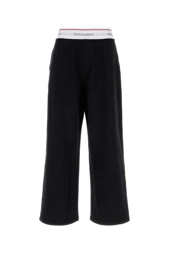 26FW 디스퀘어드2 트레이닝 조거 팬츠 S74KB1152 D25028 900 BLACK DOM - Dsquared2