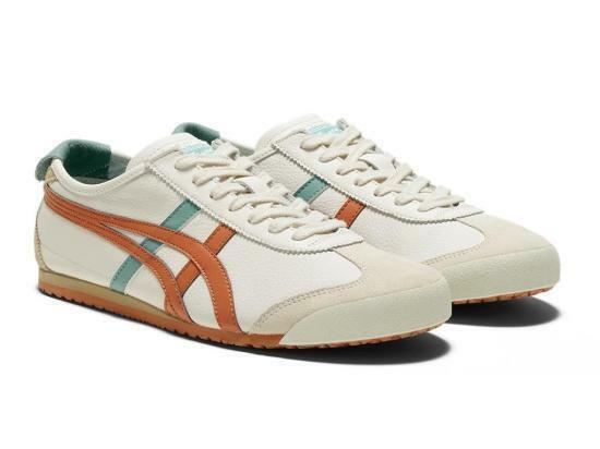 오니츠카타이거 멕시코 66 스니커즈 1183A201 116 CREAM PIQUANT ORANGE DOM - Onitsuka Tiger