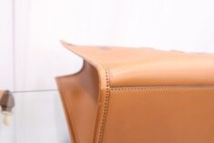 펜디 선샤인 미듐 브라운 레더 쇼퍼 8BH386 여성 토트백 썸네일 7