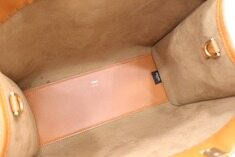 펜디 선샤인 미듐 브라운 레더 쇼퍼 8BH386 여성 토트백 썸네일 12