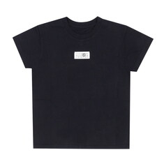 메종마르지엘라 S52GC0327 M20258 900 MM6 넘버링 로고 패치 여성 반팔티 썸네일 2