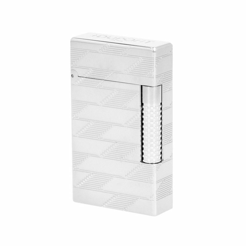 듀퐁 C23180 (CA23180C) 모노그램 1872 르글랑 팔라듐 라이터 - S. T. Dupont