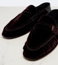국내출고 생로랑 Le Loafer 벨벳 페니 로퍼 썸네일 6