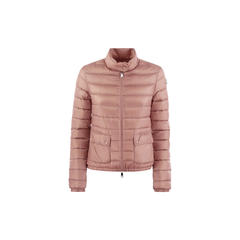 몽클레어 26FW LANS 로고 패치 경량패딩 자켓 라이트핑크 1A101 00 53048 51B - Moncler