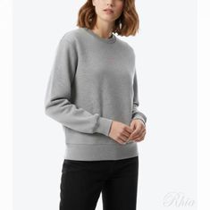 아페쎄 스웨트 박시 마이크로 로고 COHBX F27912 TPQ 스웨트셔츠 썸네일 1