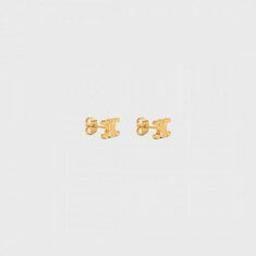 셀린느 TRIOMPHE 스터드 인 BRASS 위드 골드 피니쉬 트리옹 461CY6BRA 35OR 썸네일 1