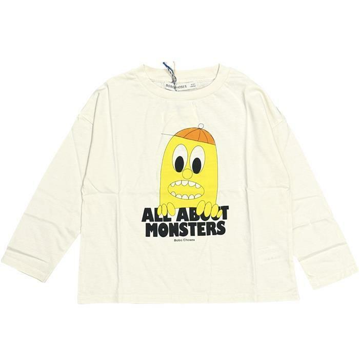 26FW 보보쇼즈 BIG TOOTH 긴팔티셔츠 B226AC007 - Bobo Choses