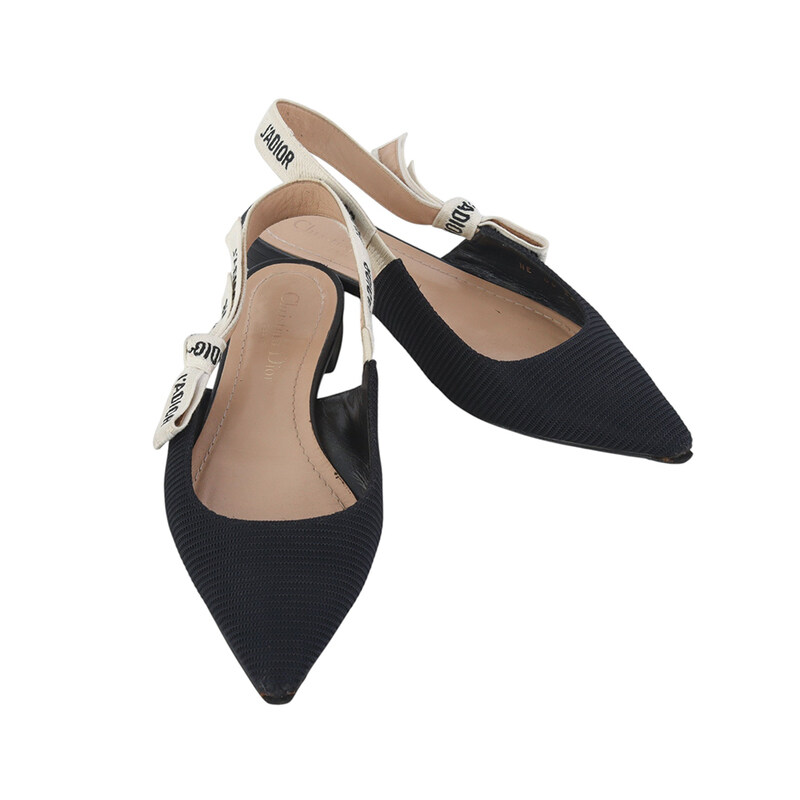 디올 KCB384TFL 테크니컬 패브릭 자디올 슬링백 36 1/2사이즈 37631Y - Christian Dior